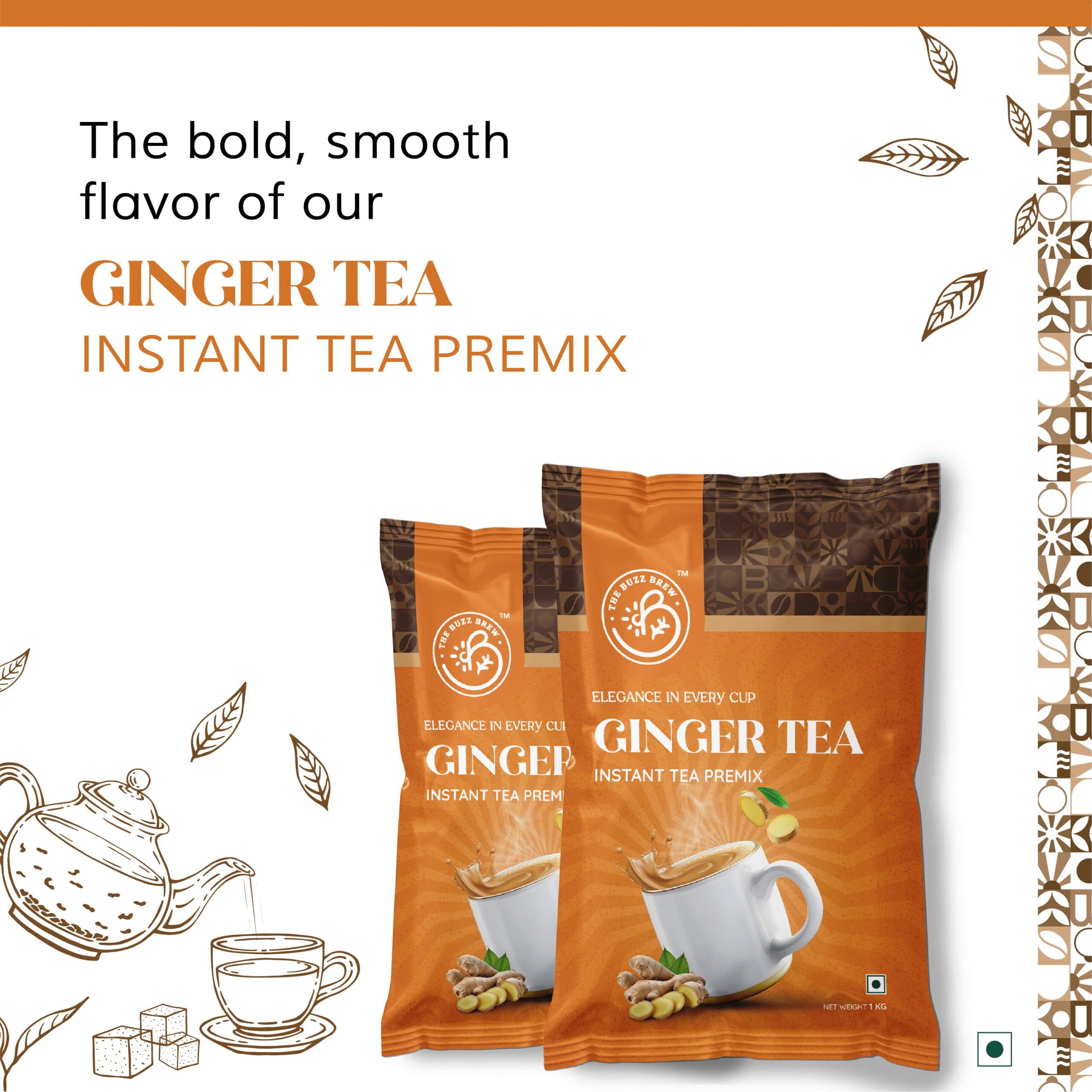 Ginger Tea Premix 1kg