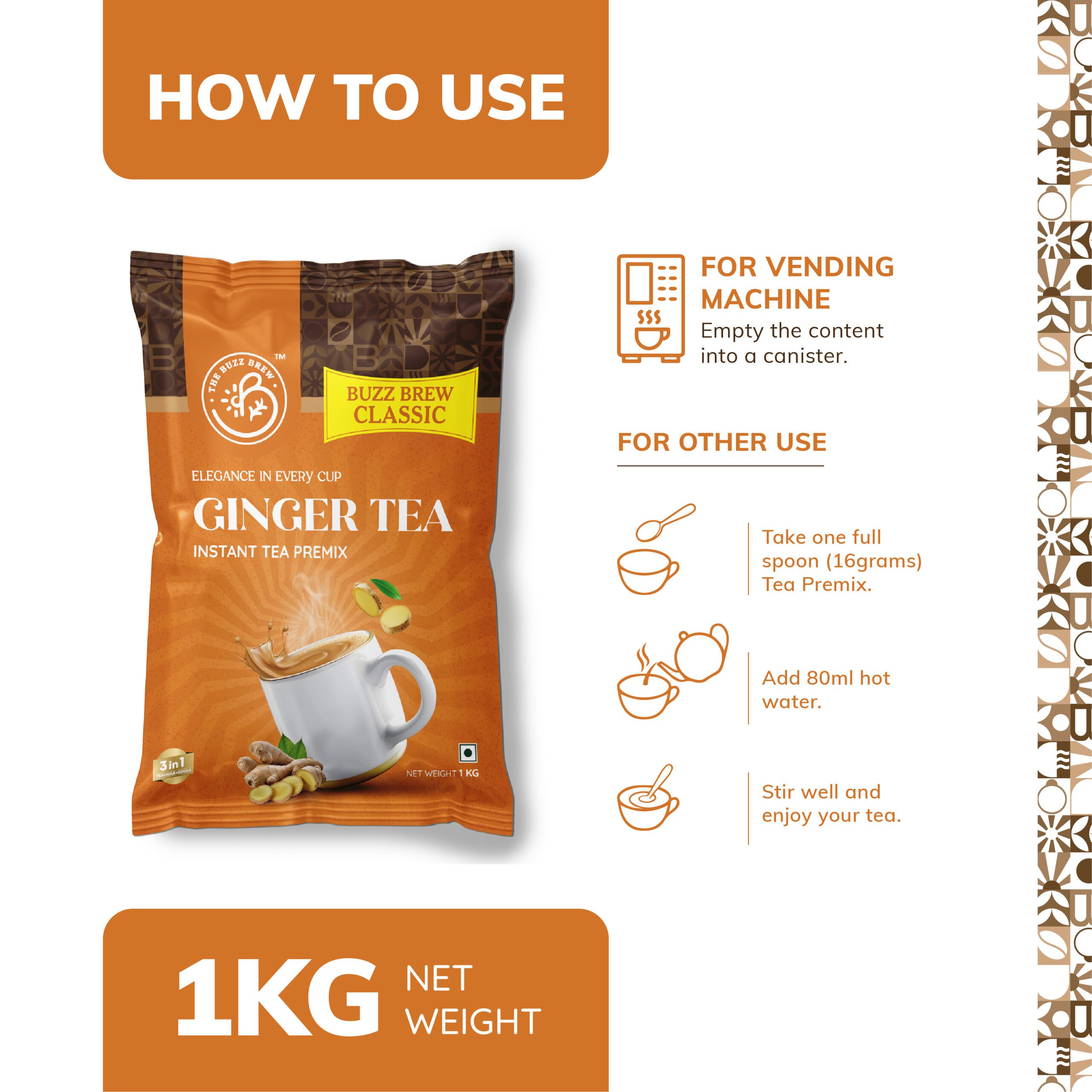 Classic Ginger Tea Premix