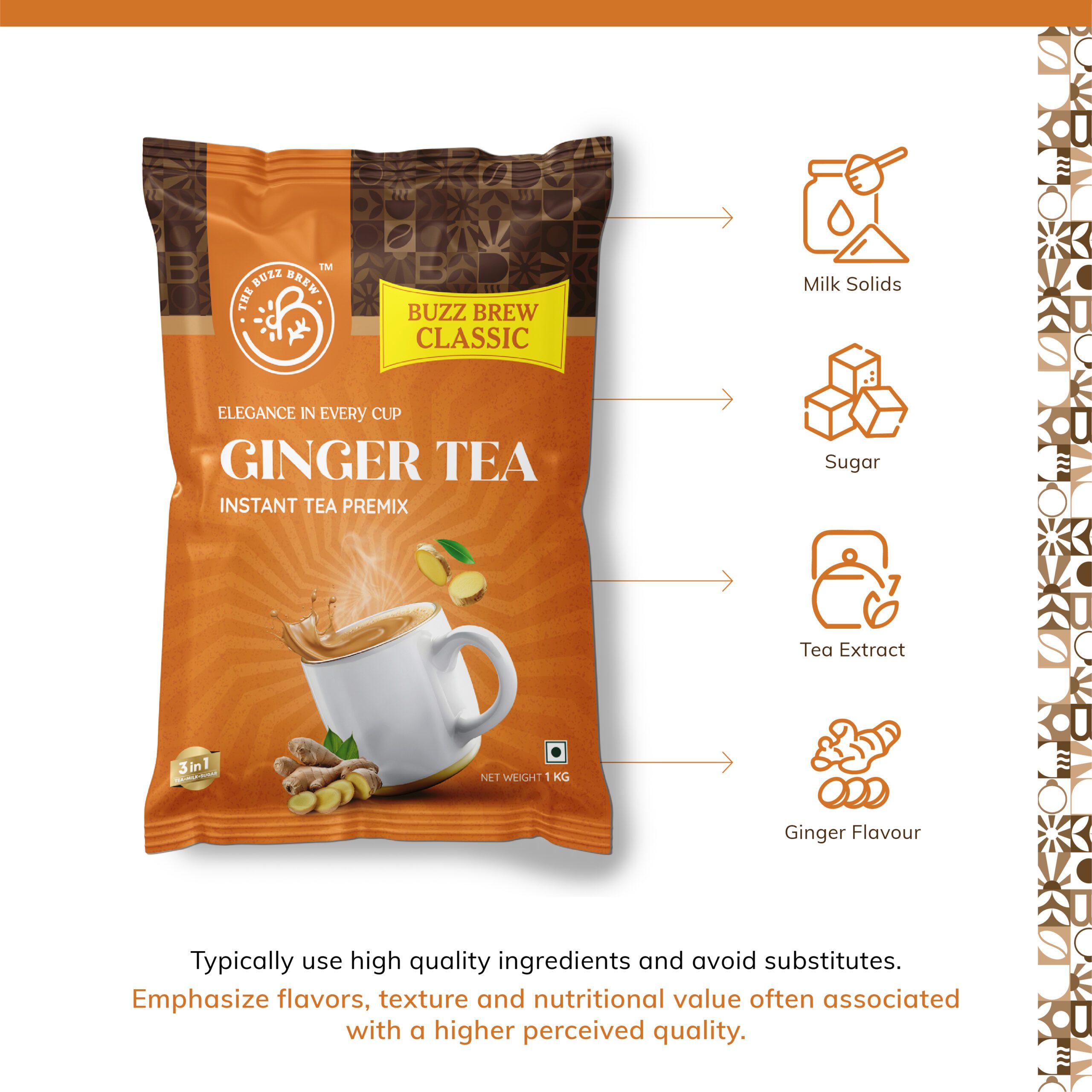 Classic Ginger Tea Premix