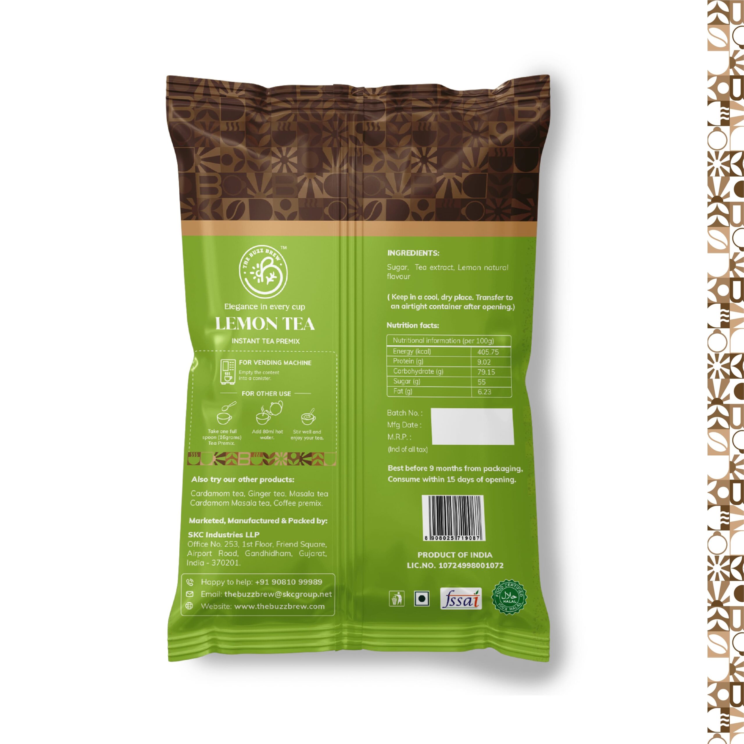 Lemon Tea Premix 1kg