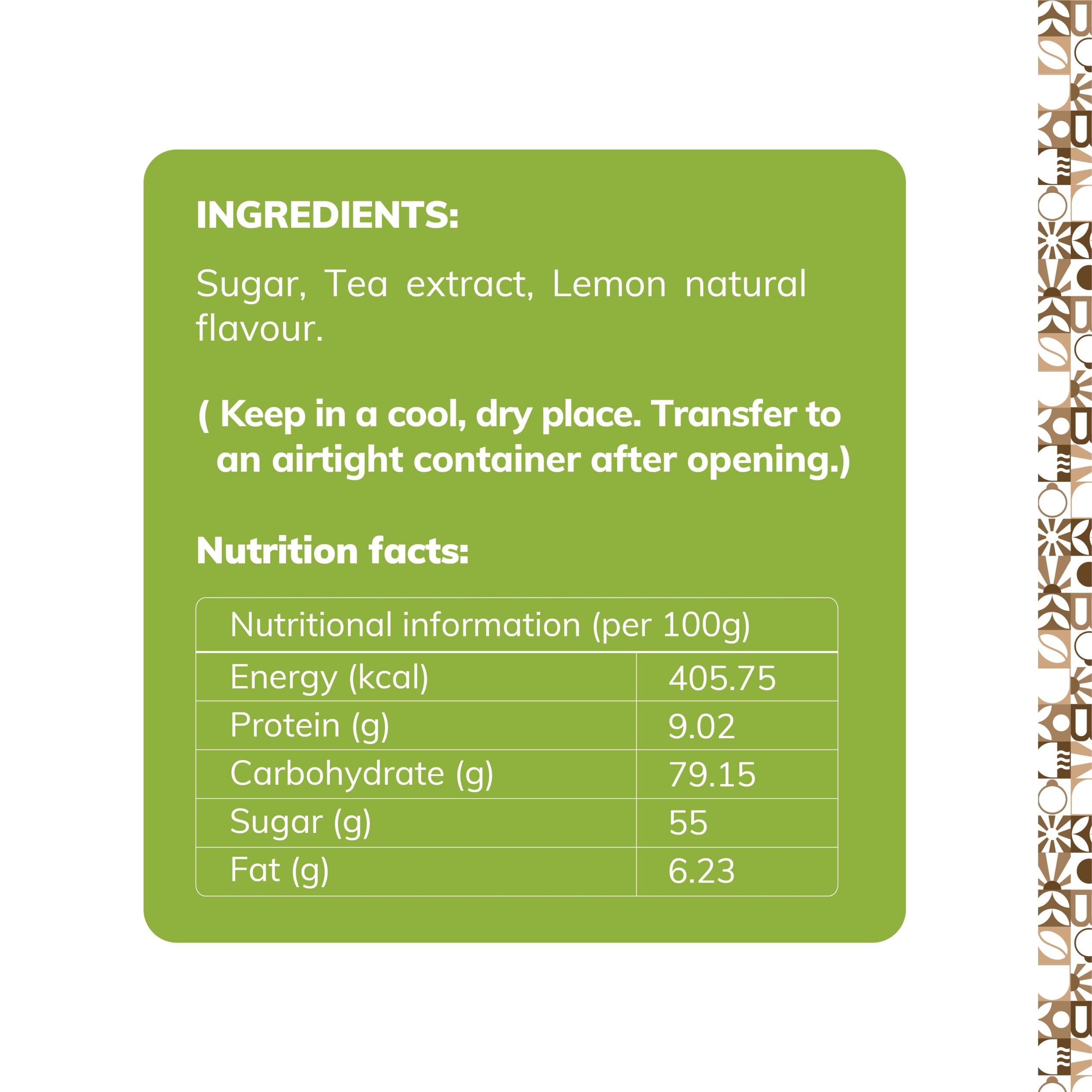 Lemon Tea Premix 1kg