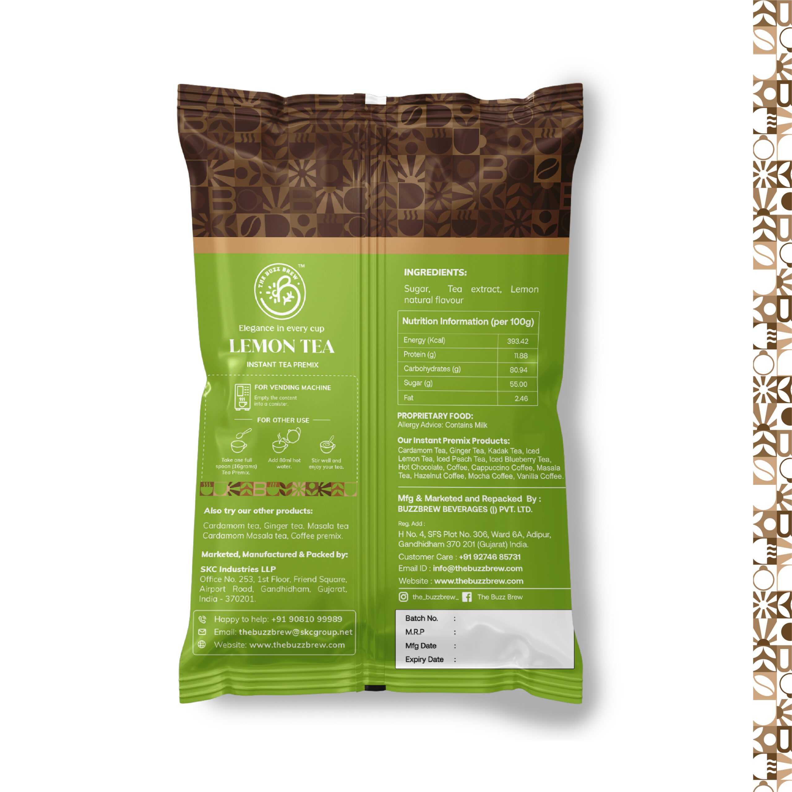 Classic Lemon Tea Premix