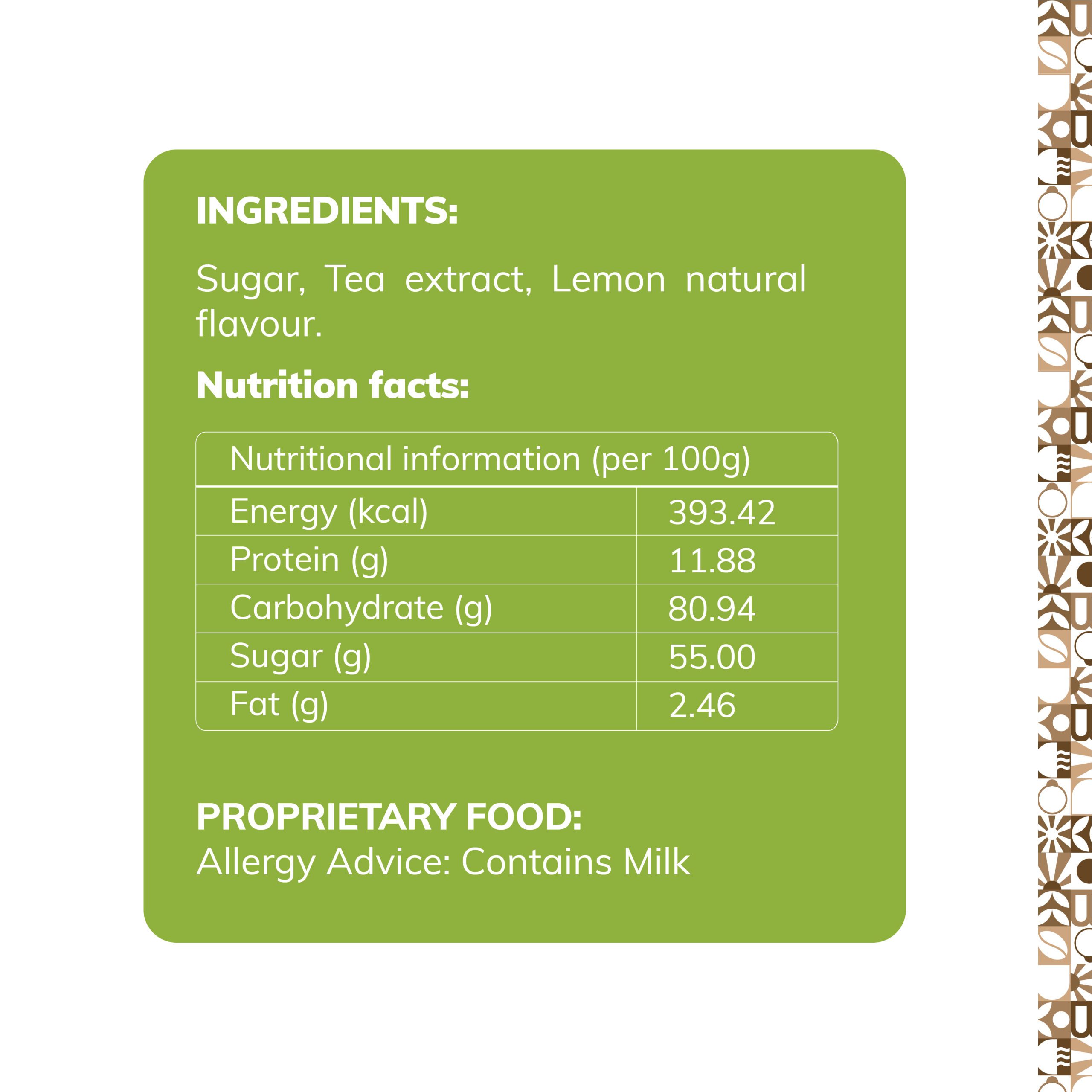 Classic Lemon Tea Premix