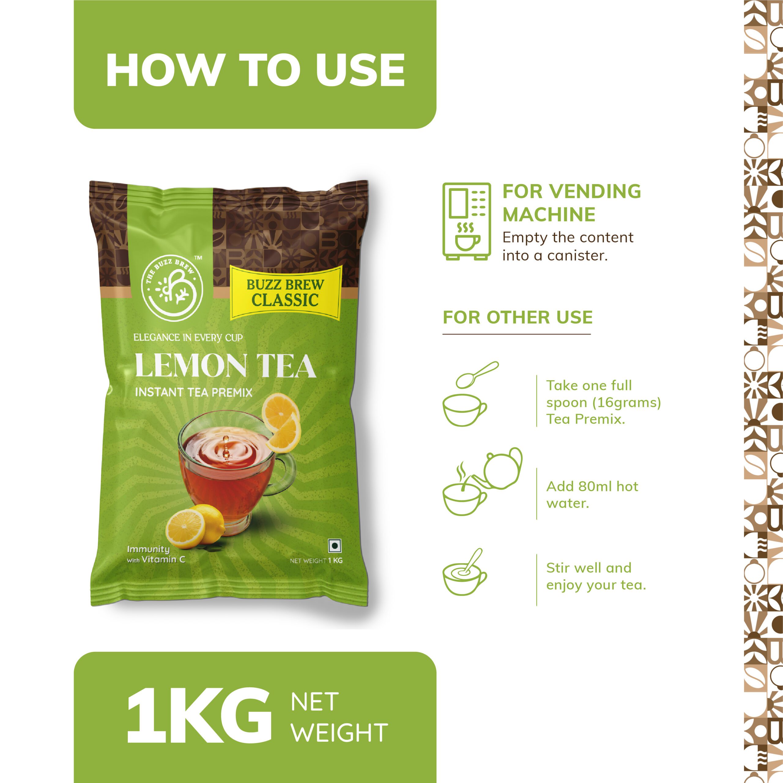 Classic Lemon Tea Premix