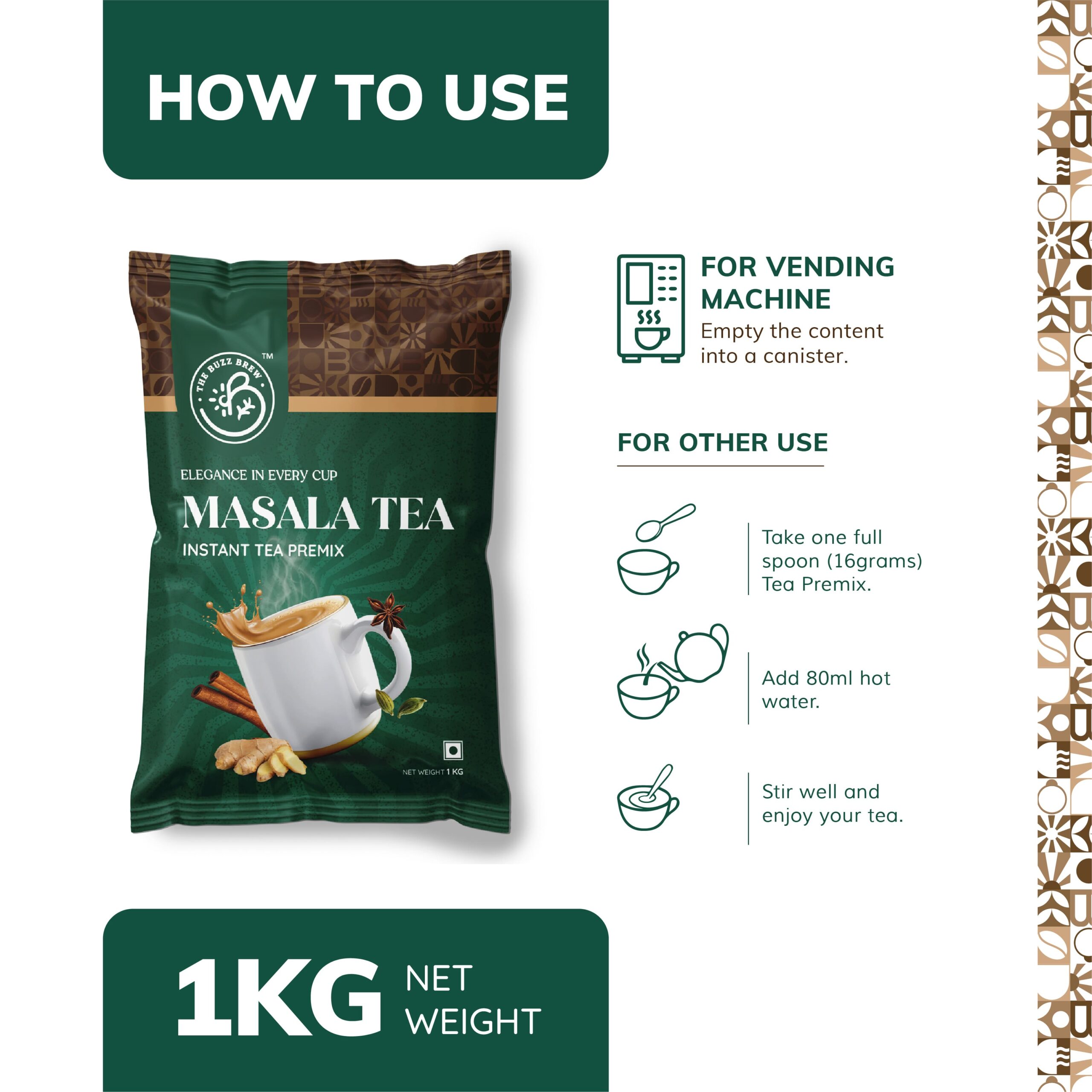 Masala Tea Premix 1kg
