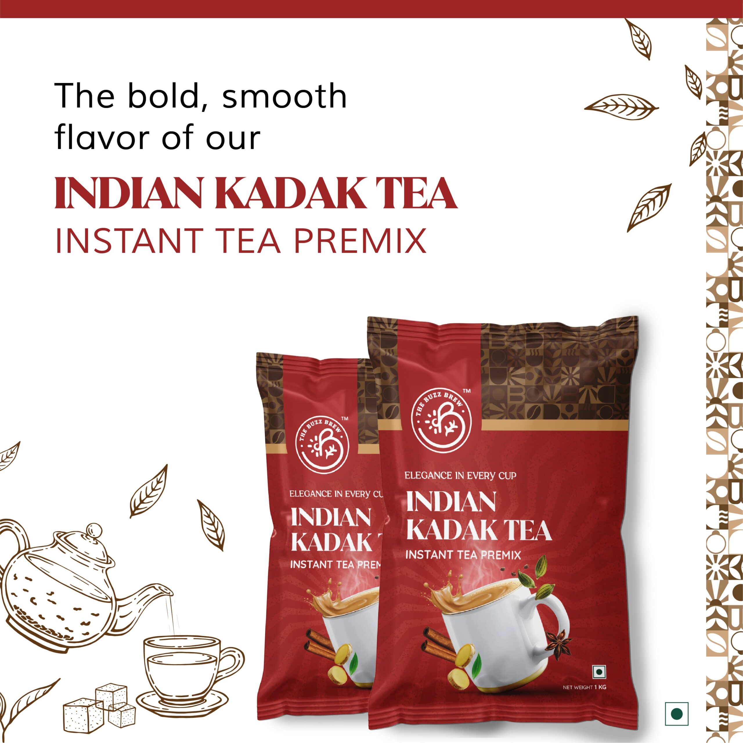 Indian Kadak Tea Premix 1kg