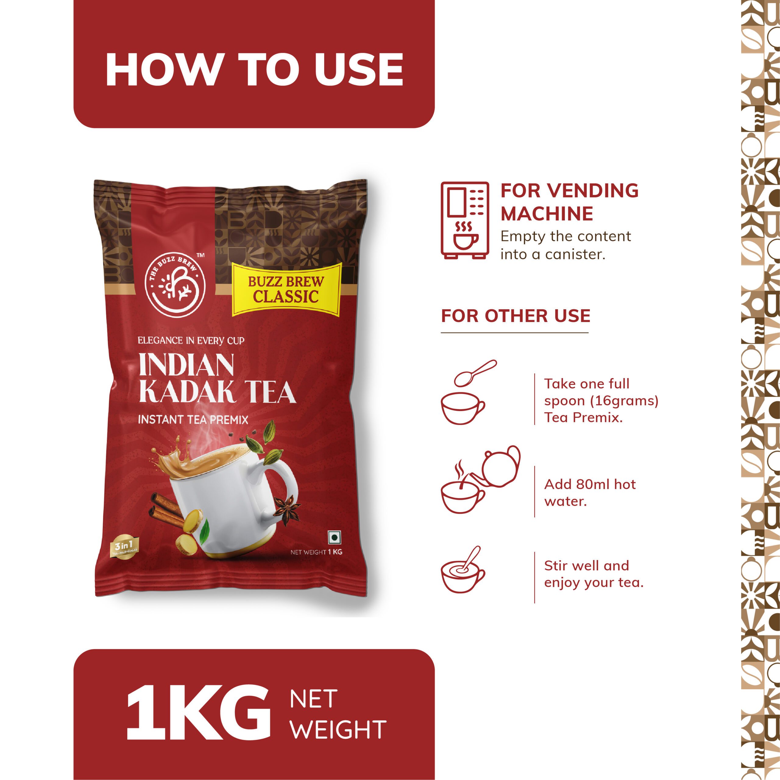 Classic Indian Kadak Tea Premix