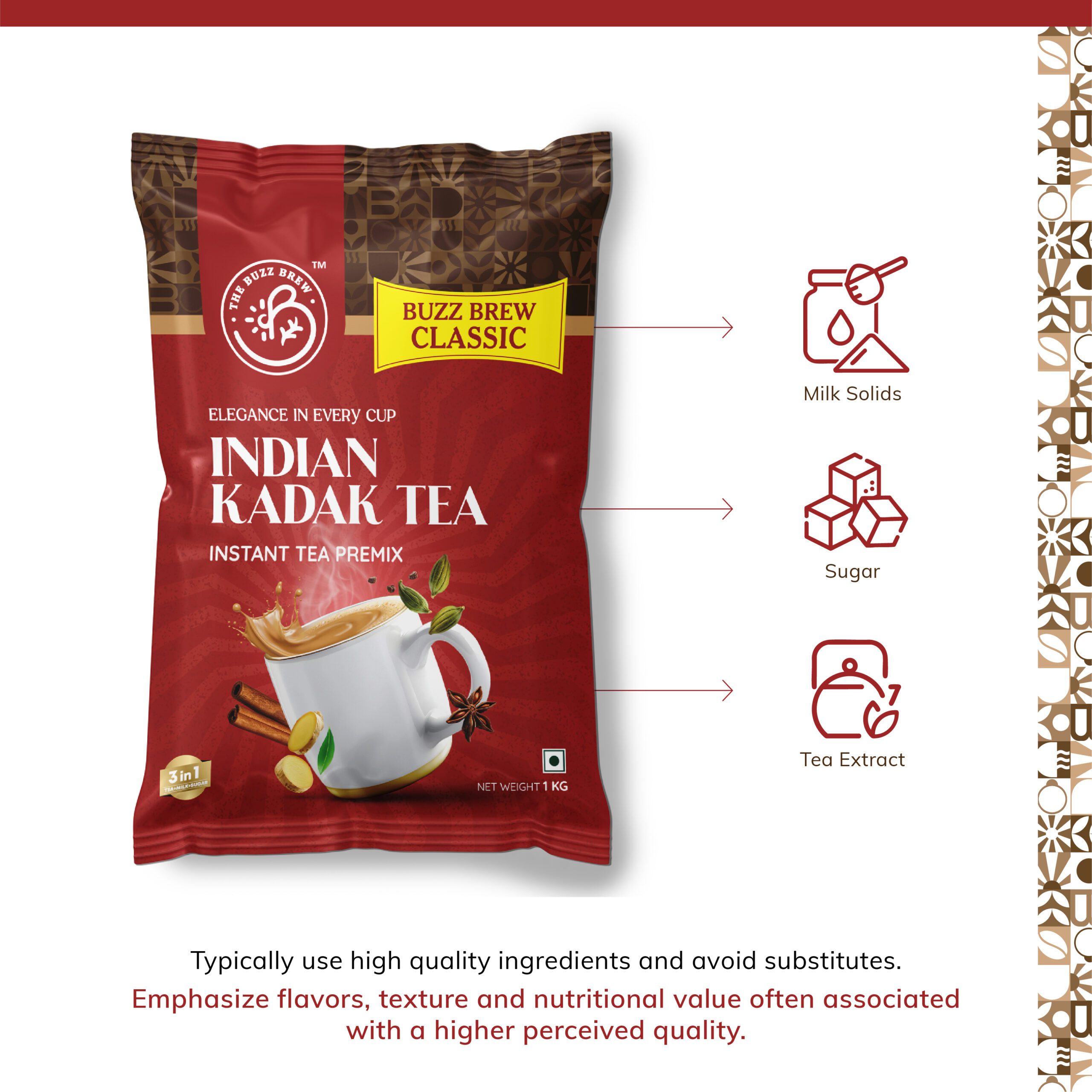 Classic Indian Kadak Tea Premix