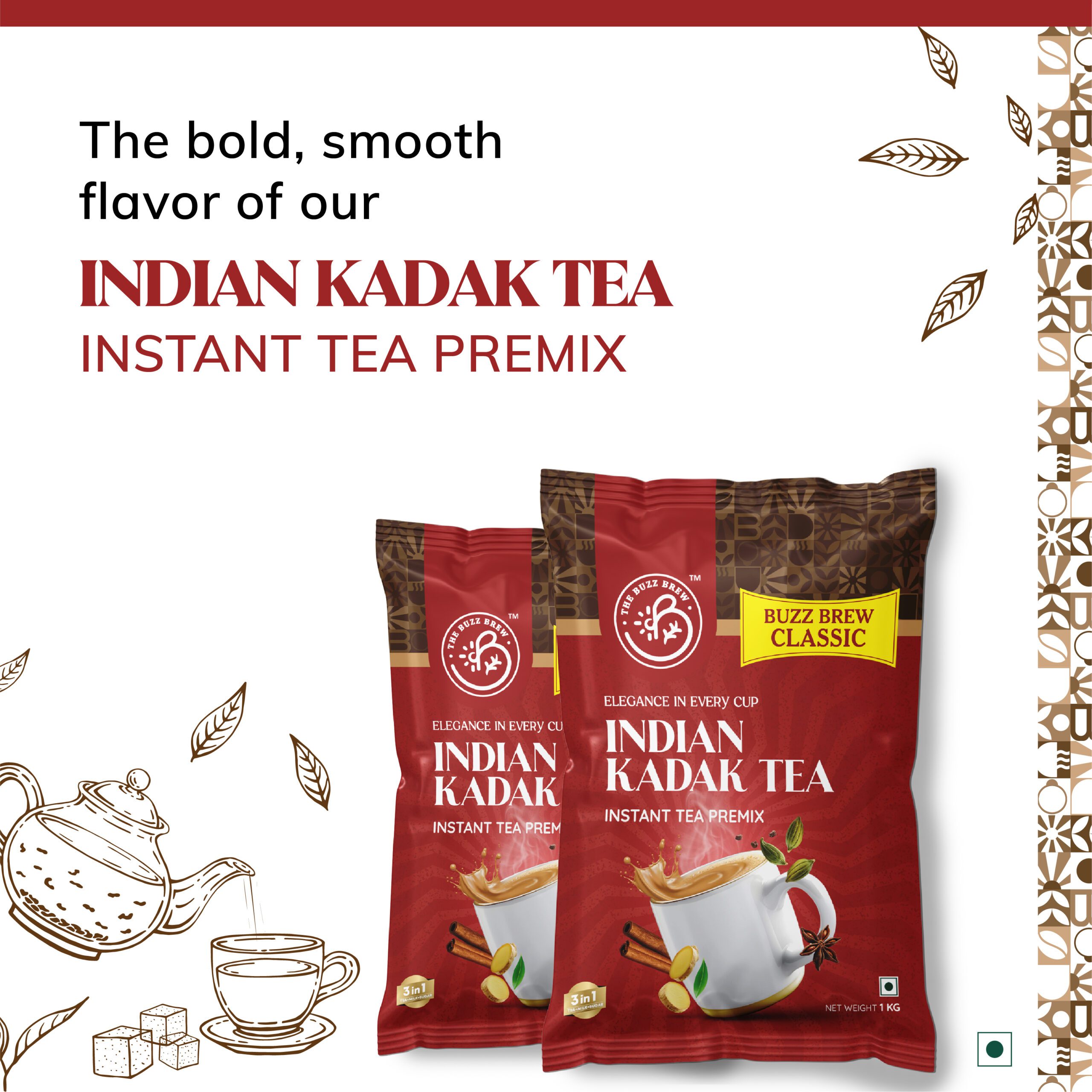 Classic Indian Kadak Tea Premix