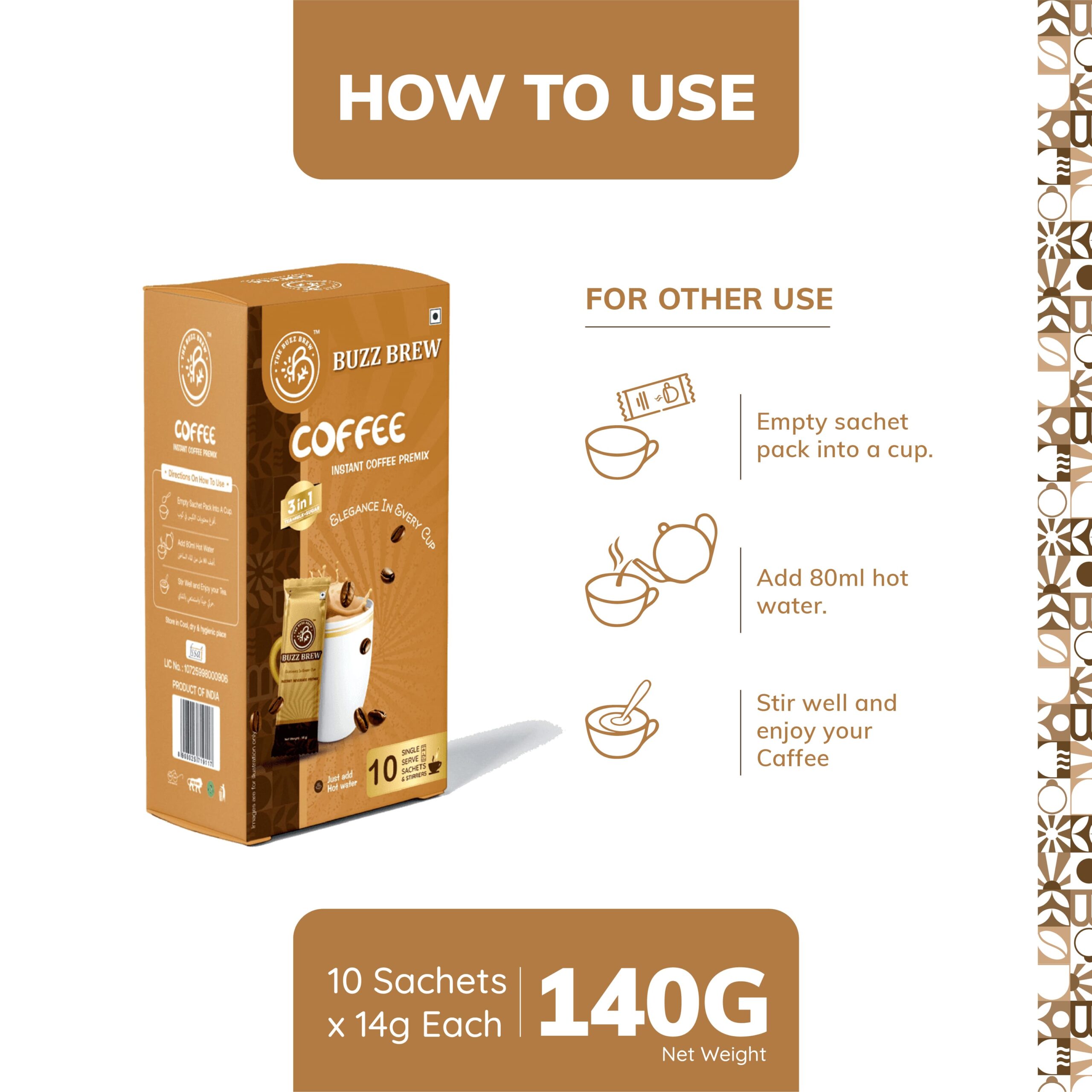 Coffee Premix Sachet