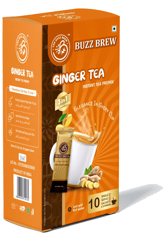 Ginger Tea Premix Sachet