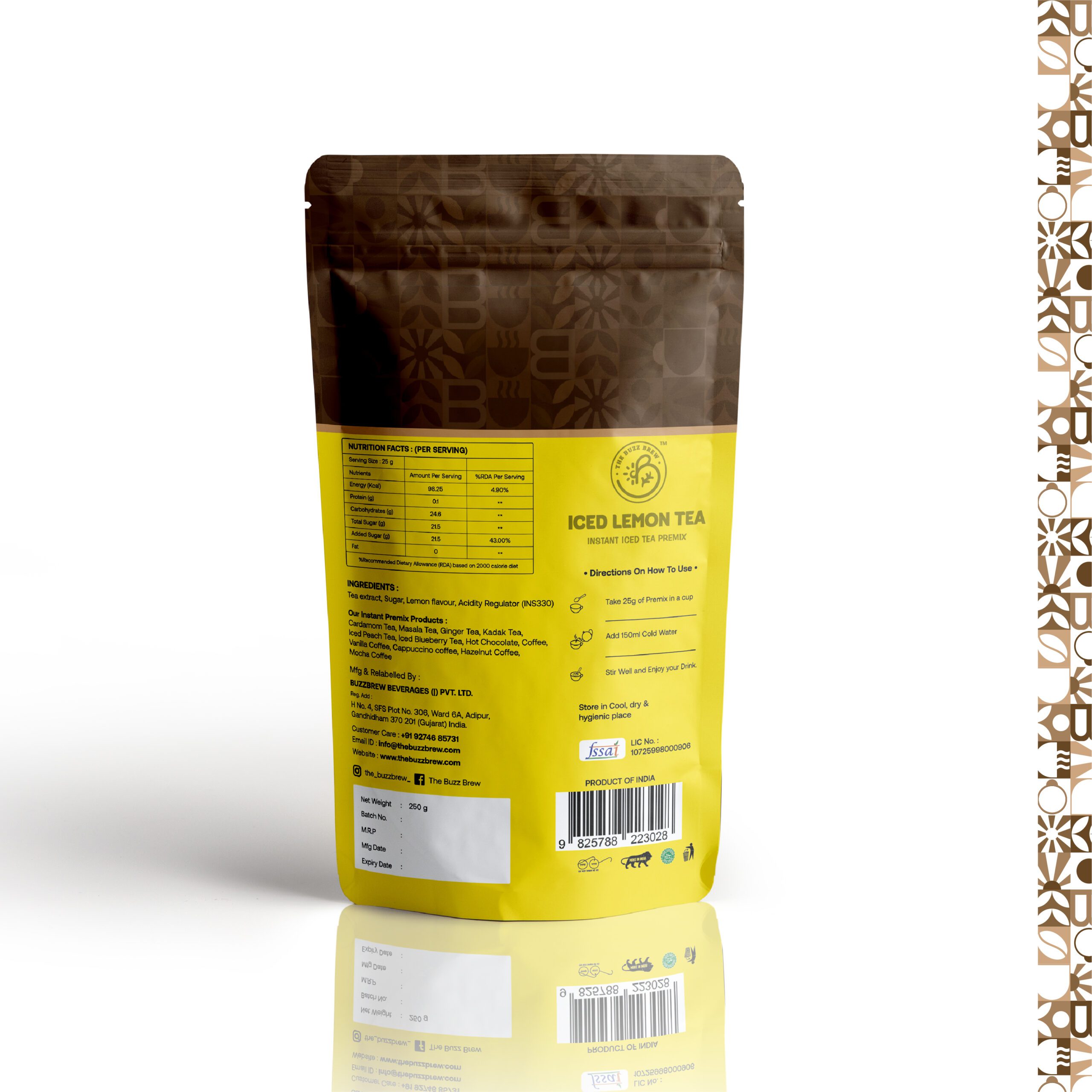 Iced Lemon Tea Premix