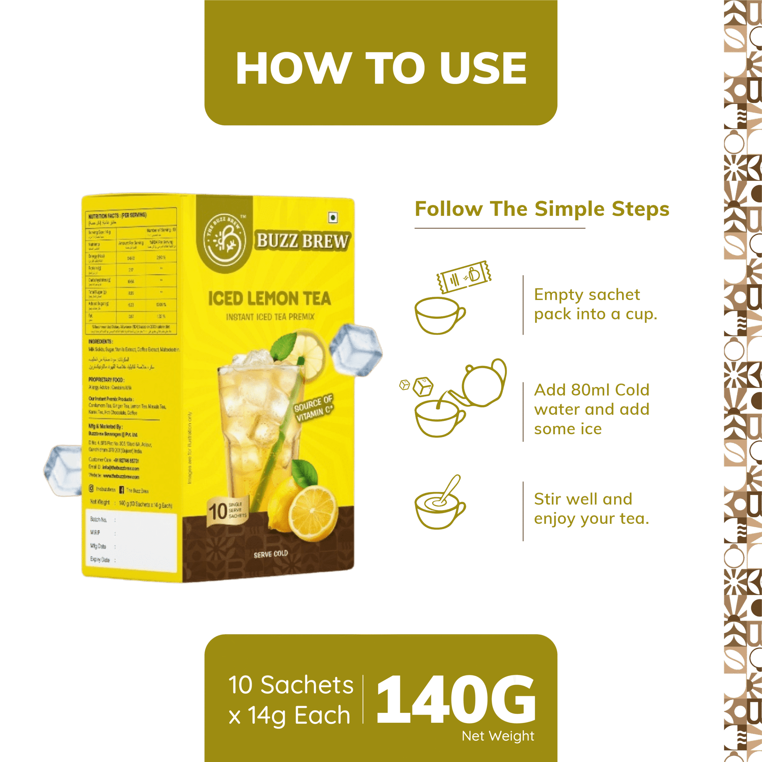 Iced Lemon Tea Premix