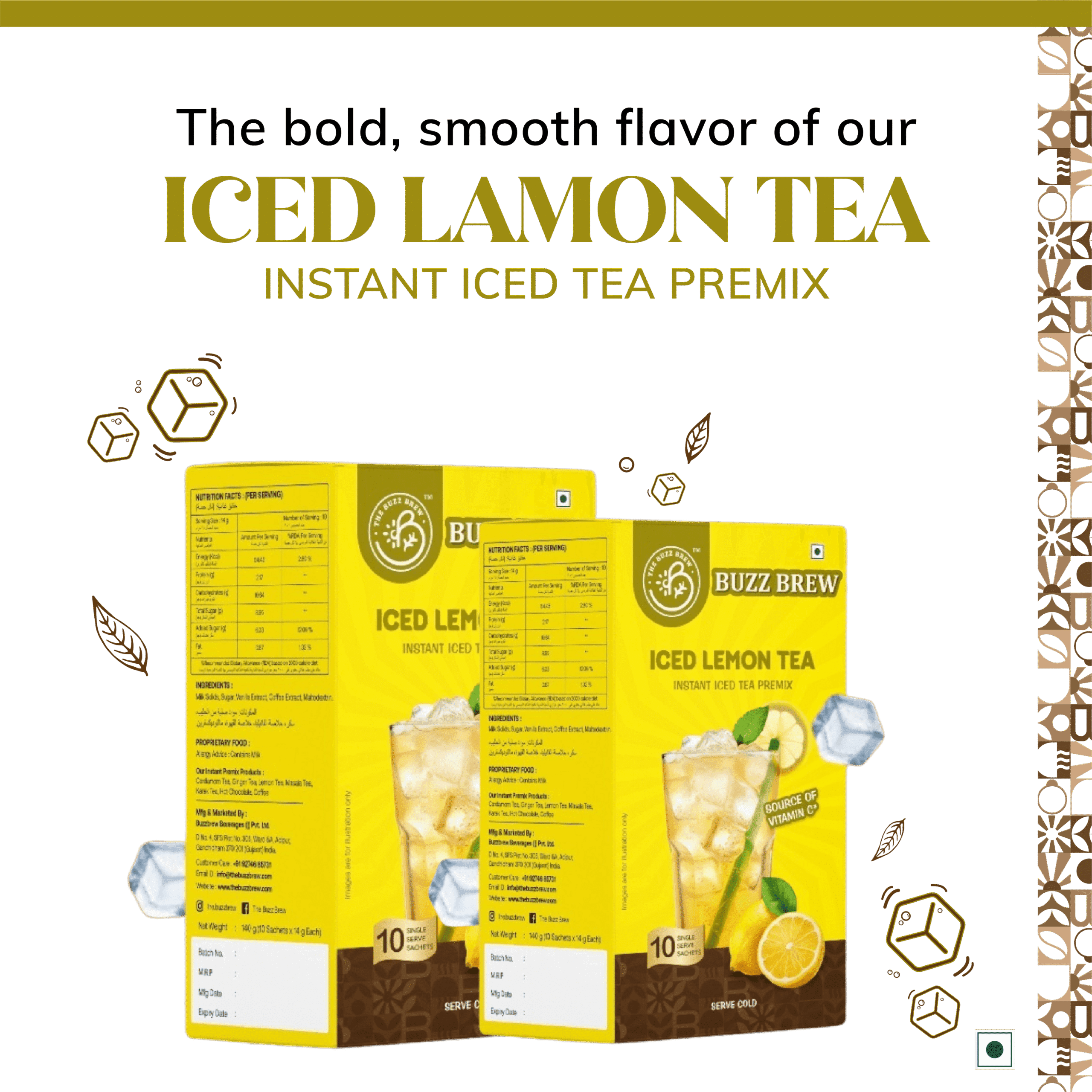 Iced Lemon Tea Premix