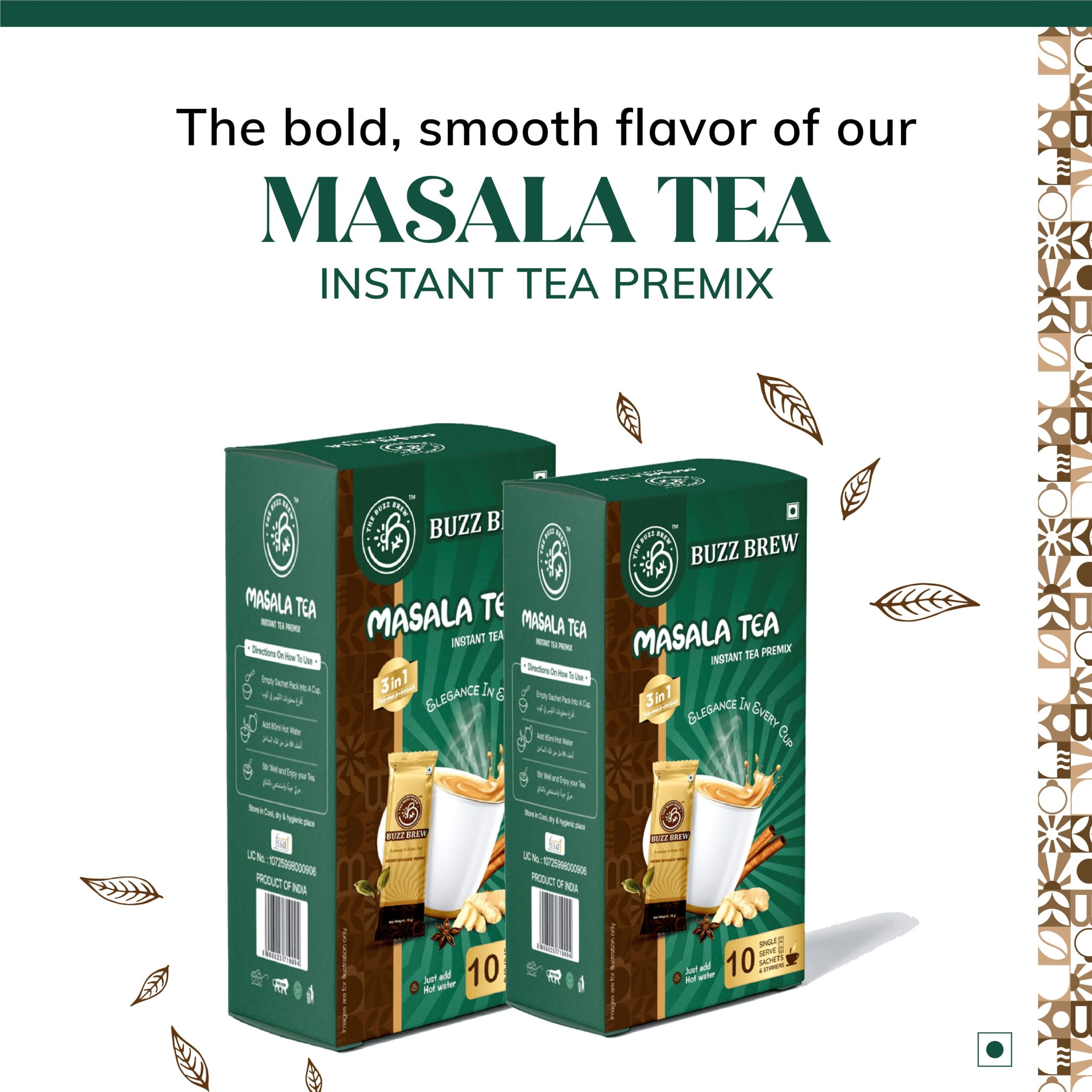 Masala Tea Premix Sachet