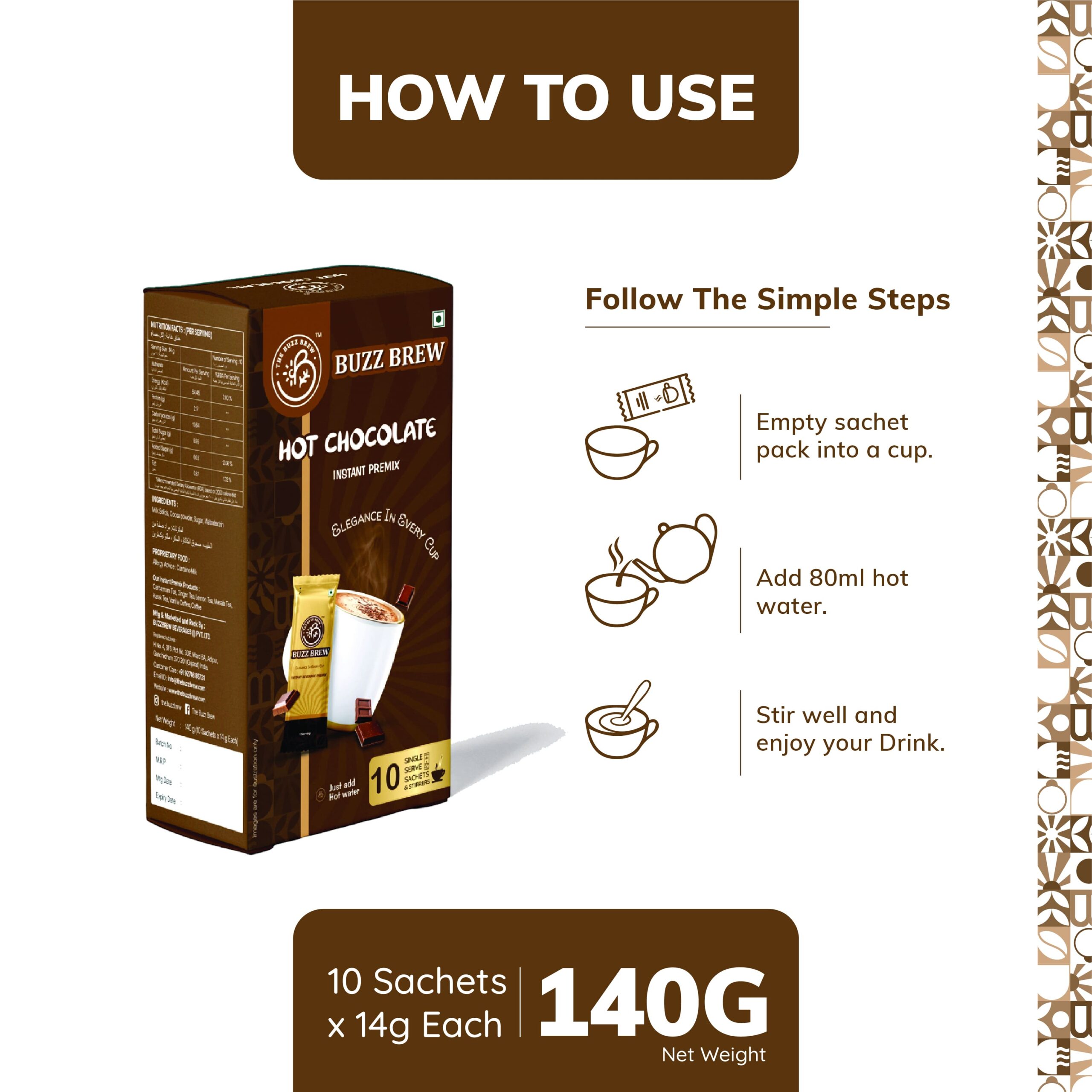 Premium Hot Chocolate Sachet