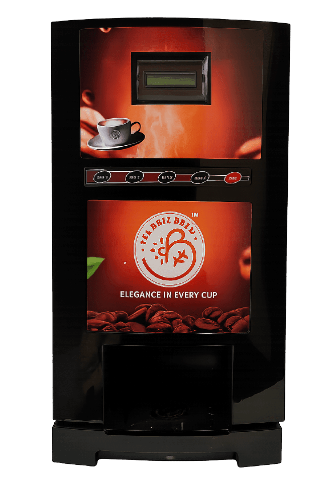 The  Buzz Brew – 3 Lane Tea & Coffee Vending Machine (ABS)