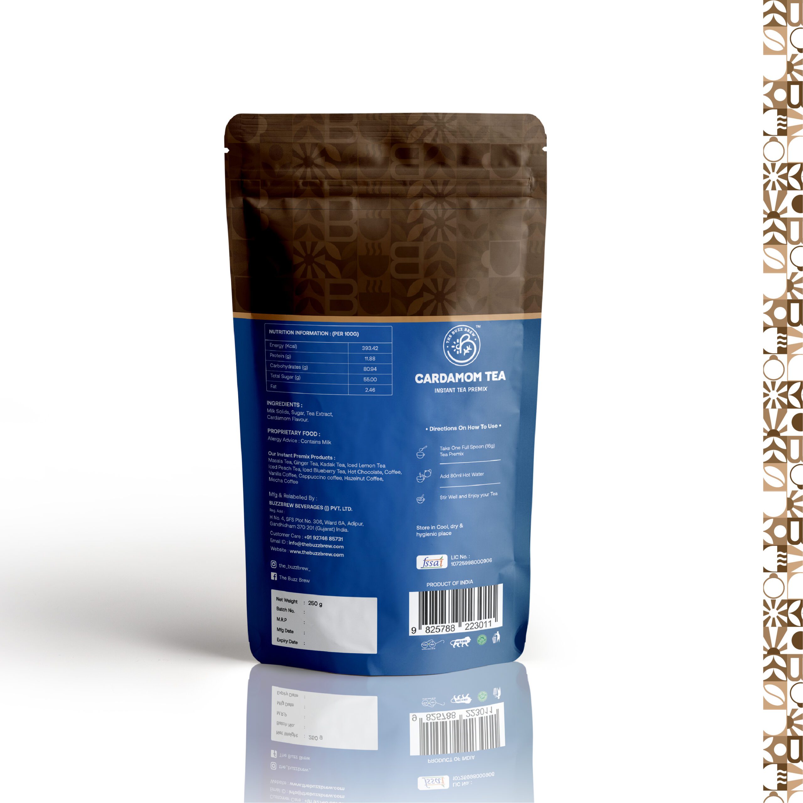 Classic Cardamom Premix Pouch