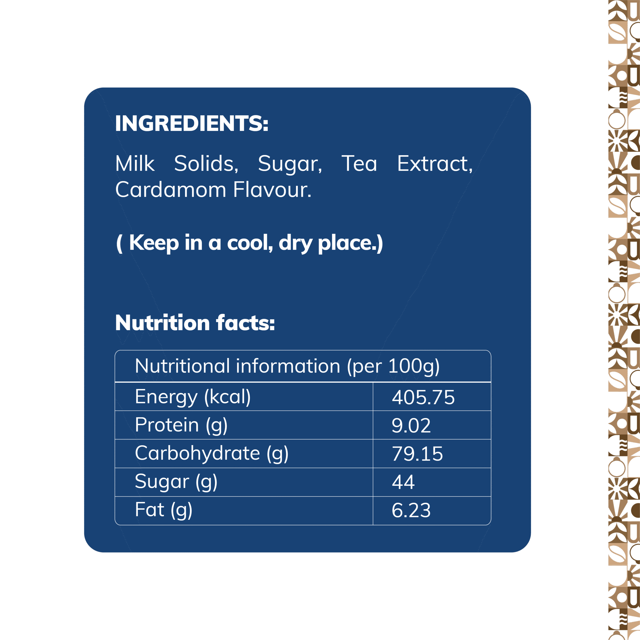 Classic Cardamom Premix Sachet