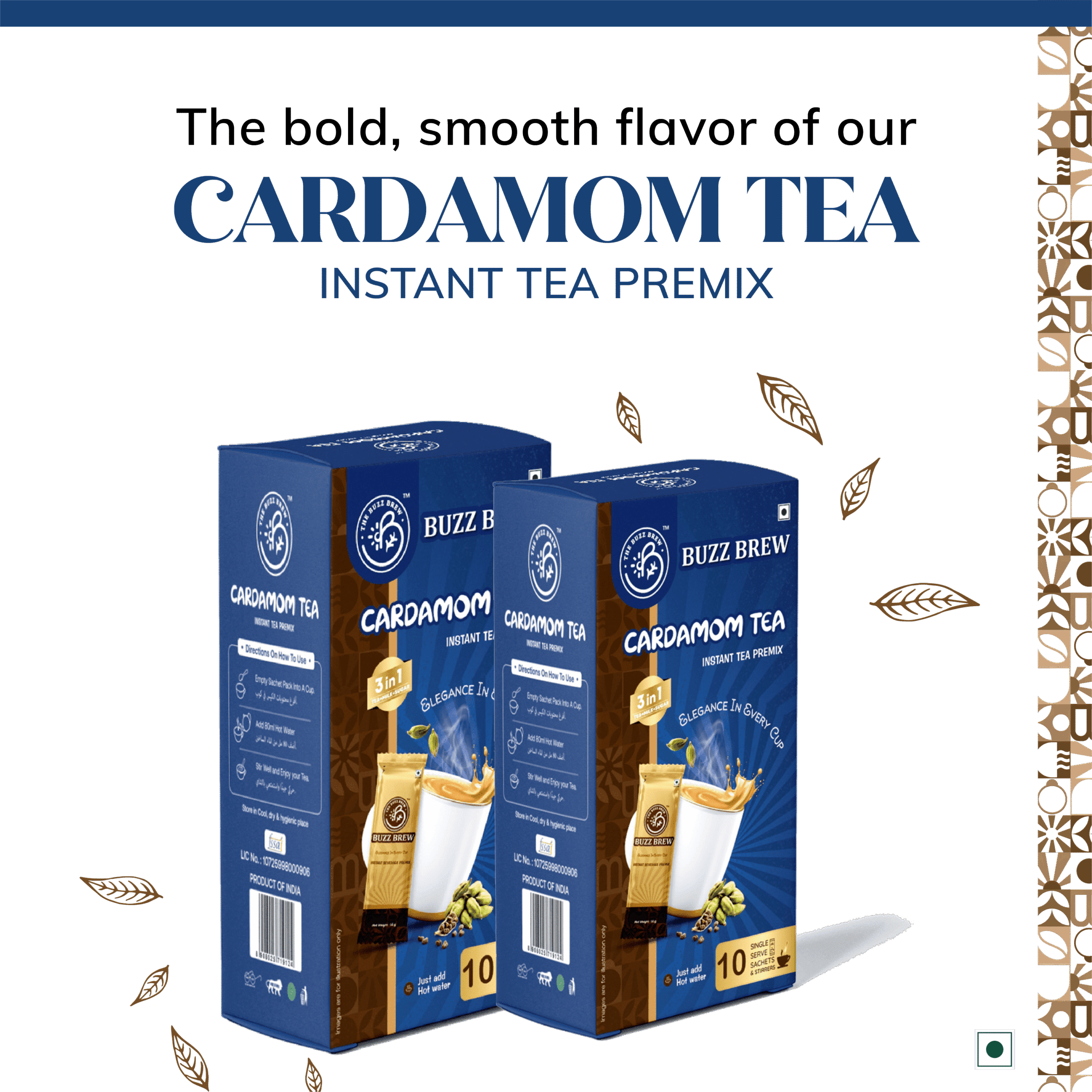 Classic Cardamom Premix Sachet