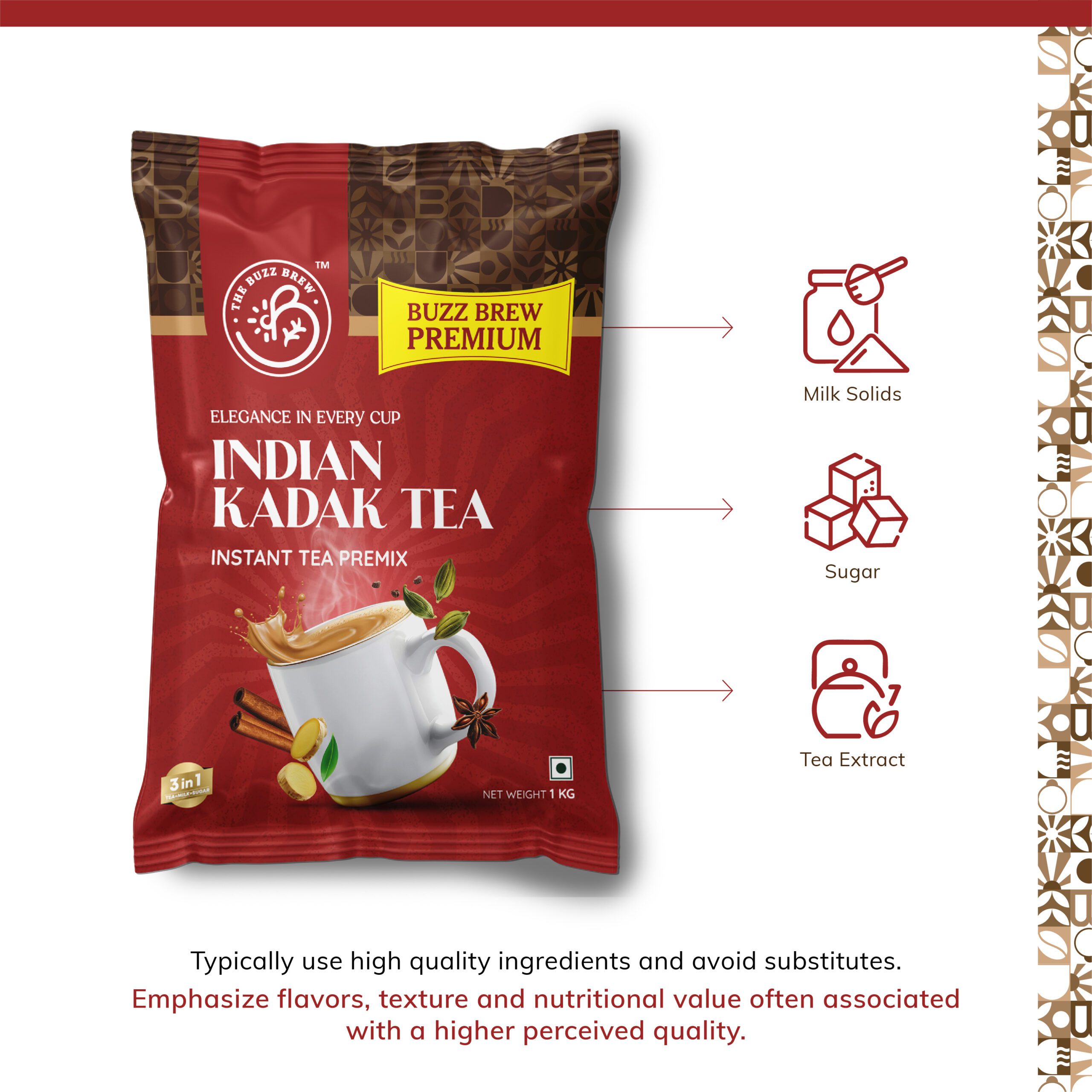 Premium Indian Kadak Tea Premix