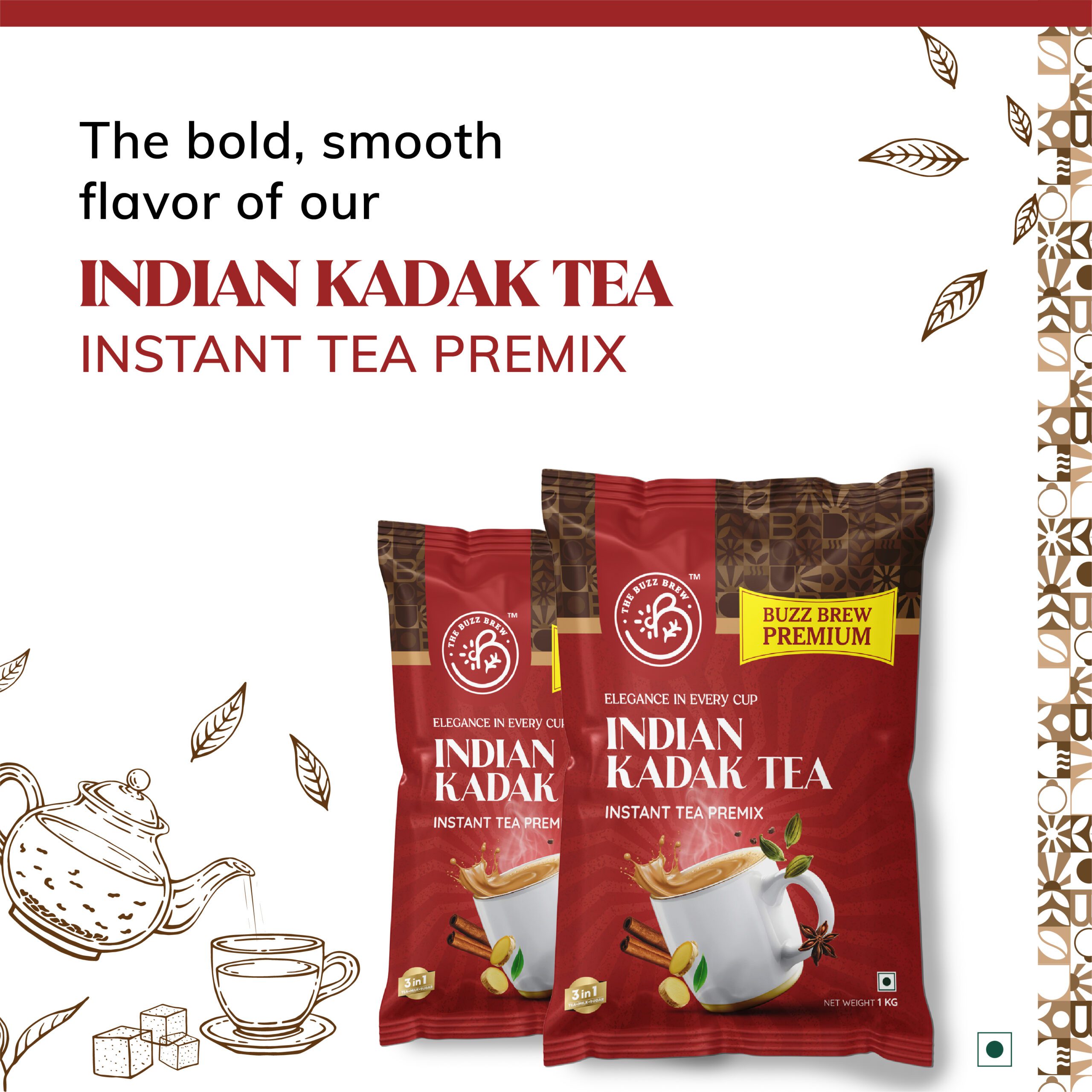 Premium Indian Kadak Tea Premix