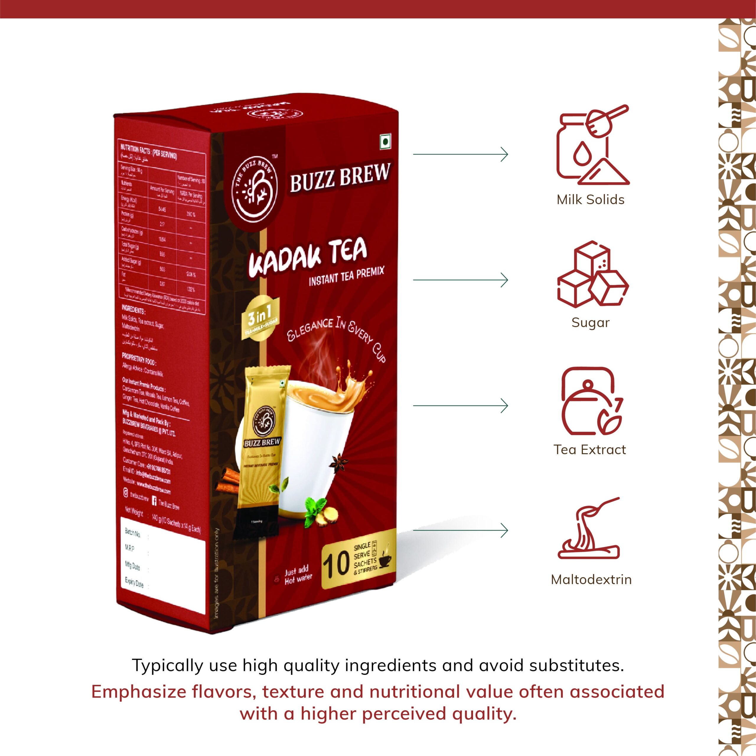 Premium Indian Kadak Tea Premix - Image 8