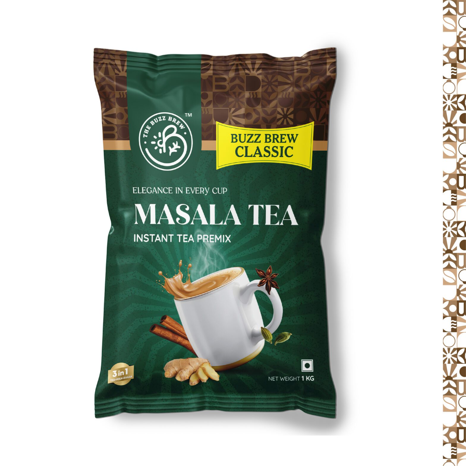 Buzz Tea Classic Masala Tea Premix | Instant Spiced Chai | The Buzz Brew