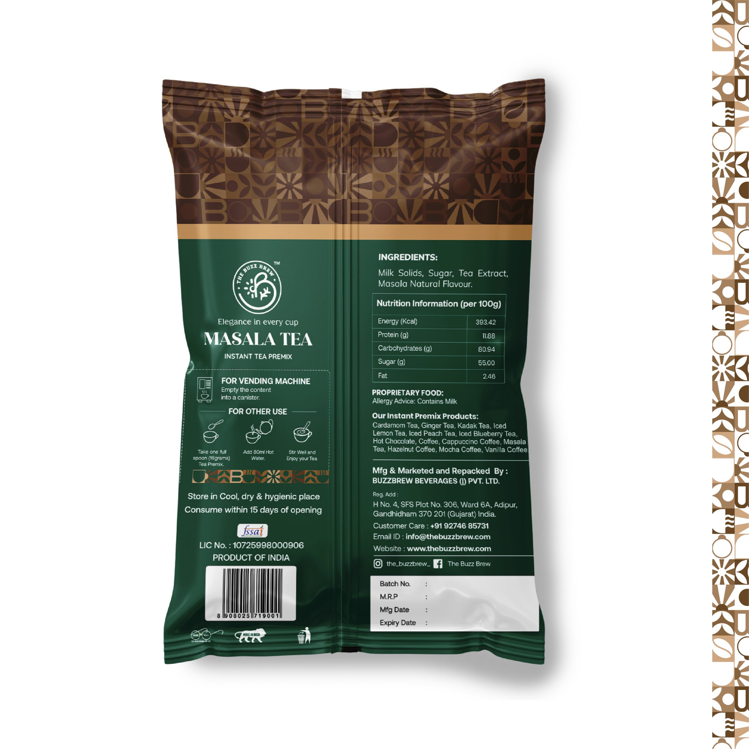 Classic Masala Tea Premix