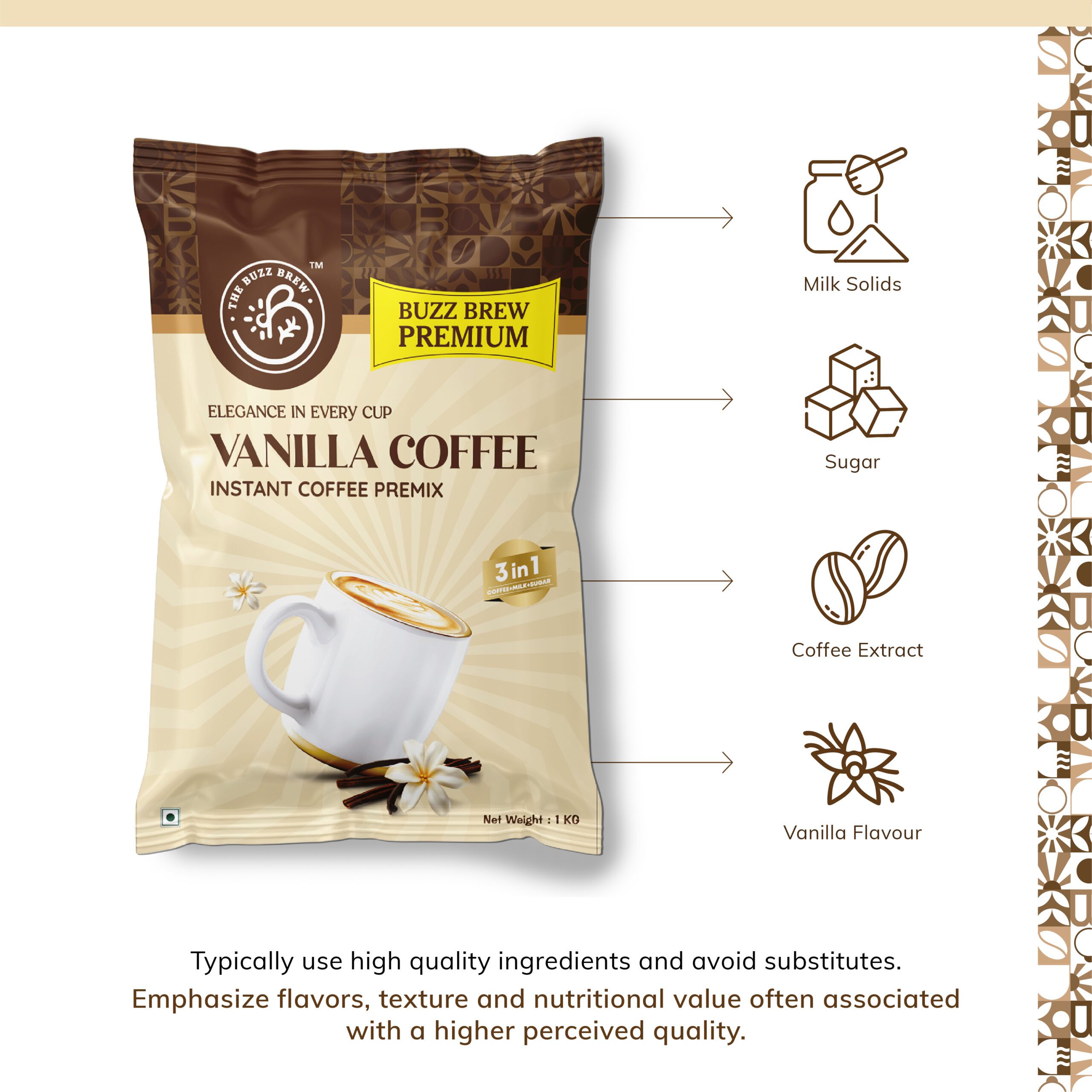 Vanilla Coffee Premix