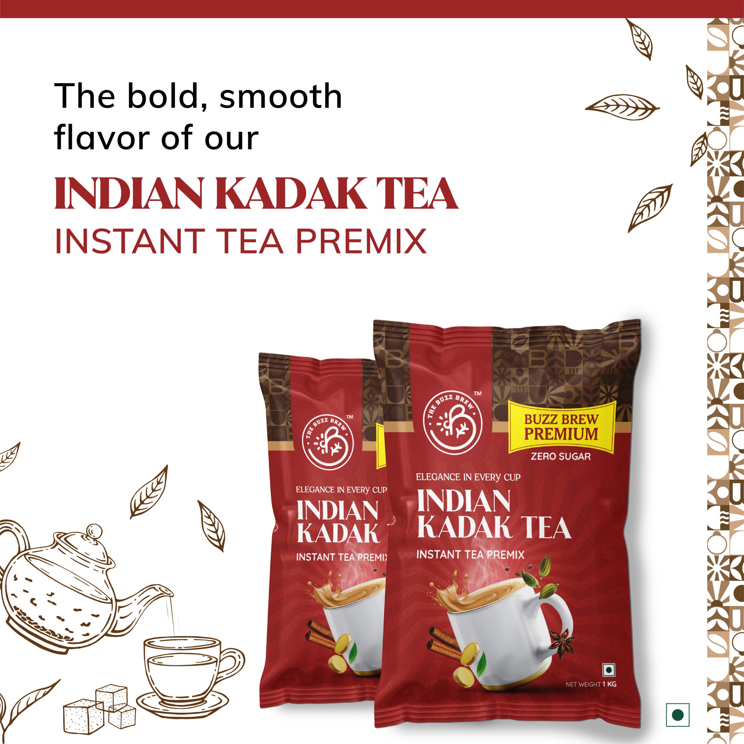 Buzz Brew Zero Sugar Instant Premix – Kadak